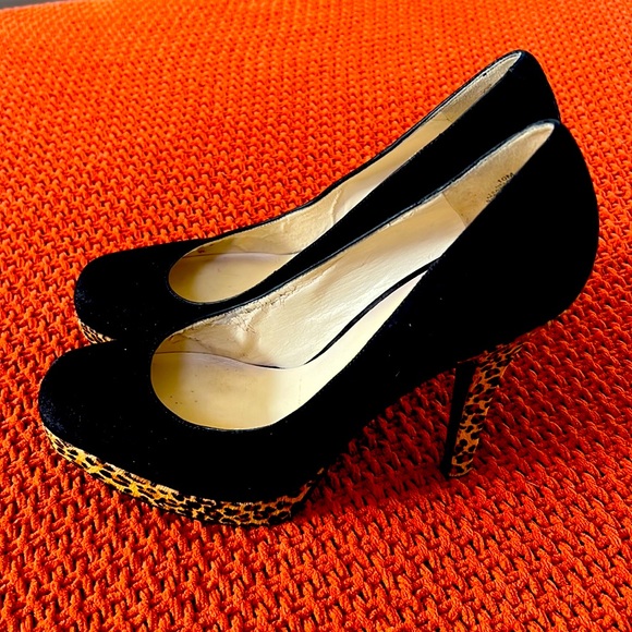 Nine West Shoes - Nine West cheetah print detail platform pumps